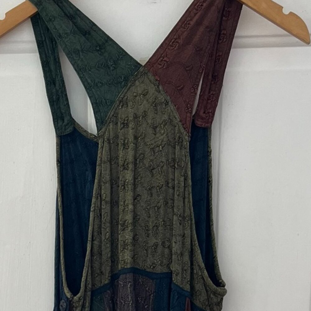 Sacred Threads Woman's Berry Fall Patchwork Boho … - image 6